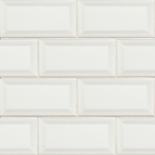 Picture of MS International - Subway 3 x 6 Beveled White Beveled
