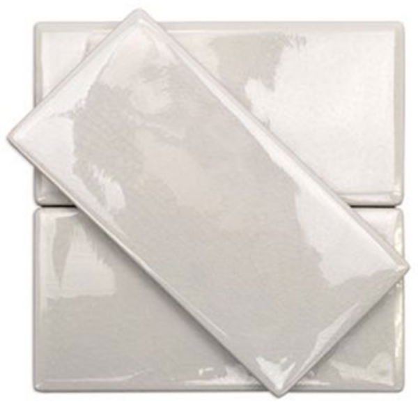 Picture of SOHO Studio Corp - Baroque 3 x 6 Crackled Blanco