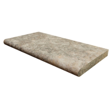 Picture of MS International - Pool Copings 16 x 24 Silver Travertine Honed