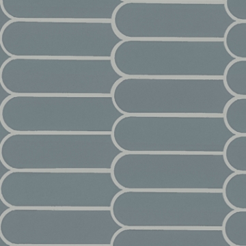 Picture of MS International - Glass Mosaic Other Cielo Azul Scallop Glossy