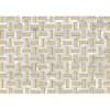 Picture of Emser Tile - Link White Gold Pattern