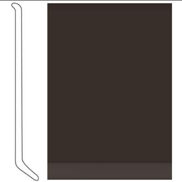 Picture of Tarkett - Traditional Wall Base with Toe 1/8 4 Inch Burnt Umber