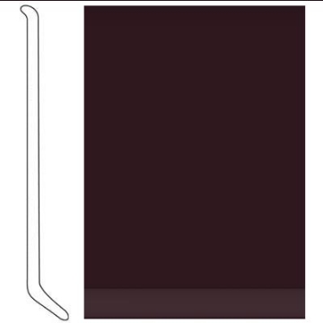 Picture of Tarkett - Traditional Wall Base with Toe 1/8 4 Inch Burgundy