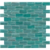 Picture of Emser Tile - Swirl Mosaics Teal Offest