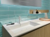 Picture of MiR Mosaic - Color Palette 4 x 16 Gloss Aqua