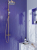 Picture of MiR Mosaic - Color Palette Mosaic Herringbone Cobalt Blue