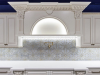 Picture of MiR Mosaic - Rockefeller Sunburst White