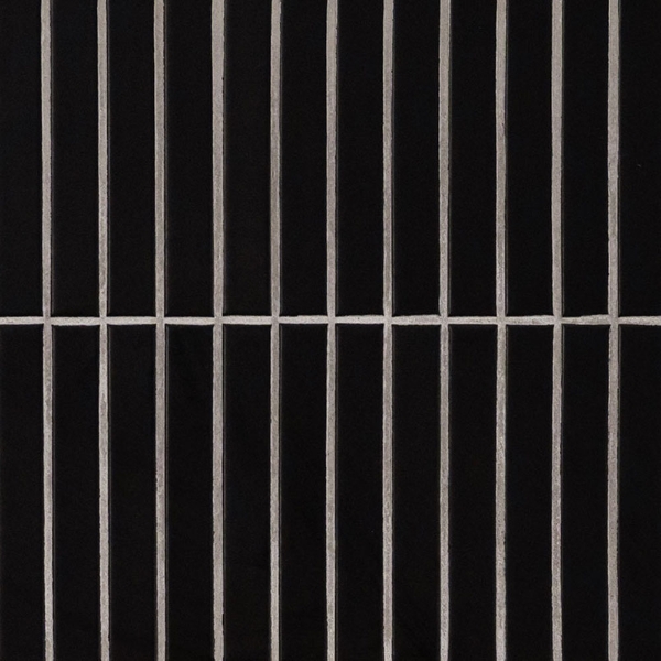 Picture of MS International - Retro Mosaic Matte Black Stack 1x6