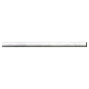 Picture of MS International - Pencil Moulding Carrara White Polished