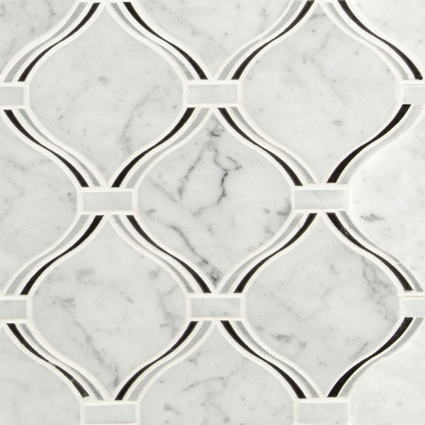 Picture of MS International - Marble Mosaics Geometrica Danza Arabesque