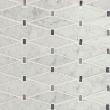 Picture of MS International - Marble Mosaics Geometrica Marbella Diamond