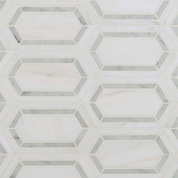 Picture of MS International - Marble Mosaics Geometrica Pavilion Picket
