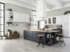 Picture of Happy Floors - Stratus Rhomboid Mosaic Grigio Natural