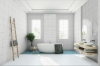Picture of Happy Floors - Dolomite Mosaic 1 x 1 White Polished