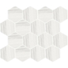 Picture of Happy Floors - Silver Hexagon Mosaic White