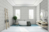 Picture of Happy Floors - Silver Hexagon Mosaic White