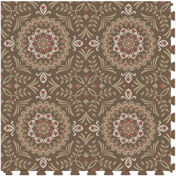 Picture of Perfection Floor Tile - Margo Medallion Rosso