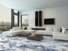 Picture of Happy Floors - Crash 30 x 30 Blue Natural