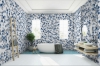 Picture of Happy Floors - Crash Hexagon Mosaic Blue Natural