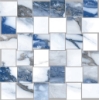 Picture of Happy Floors - Crash Basketweave Blue Natural