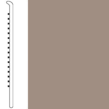 Picture of Roppe - 700 Series Wall Base 4 (No Toe Base) Mocaccino