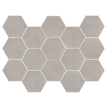 Picture of Happy Floors - Newton Hexagon Mosaic Perl Semi-Polished