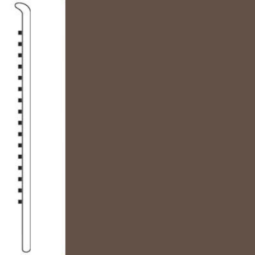 Picture of Roppe - 6 Inch 1/8 Vinyl No Toe Base Biscotti