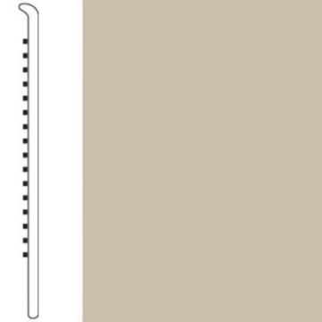 Picture of Roppe - 6 Inch 1/8 Vinyl No Toe Base Buff