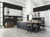 Picture of Happy Floors - Vertex 6 x 6 Black Line