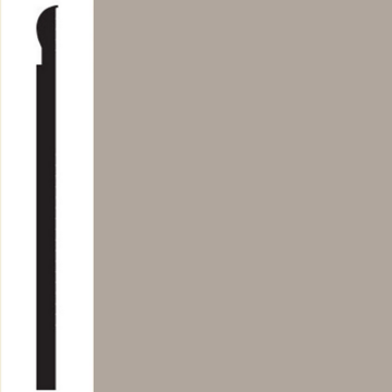 Picture of Roppe - Contours Wall Base 85 Fashion 4.25 Greige