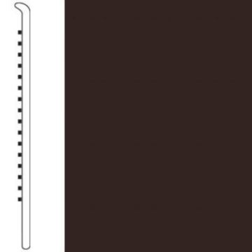 Picture of Roppe - 700 Series Wall Base 4.5 (No Toe Base) Brown