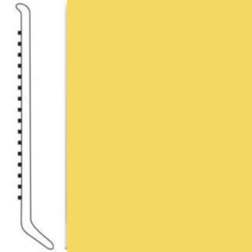 Picture of Roppe - 700 Series Wall Base 6 (Cove Base) Daffodil