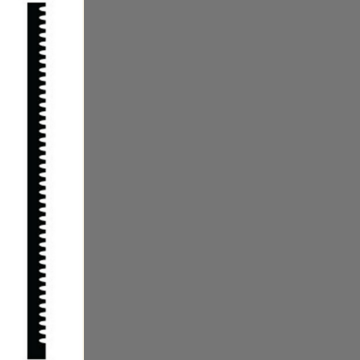 Picture of Roppe - Contours Wall Base 60 Candid 3 Battleship