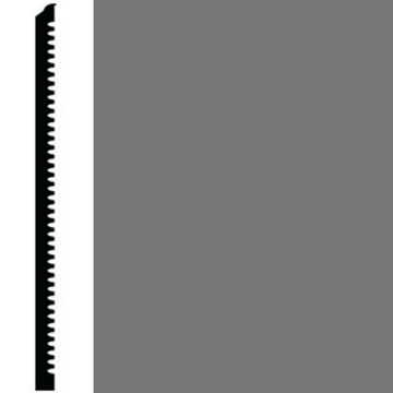 Picture of Roppe - Contours Wall Base 65 Vertical 3 Battleship