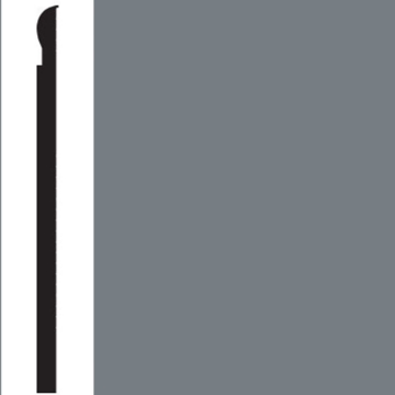 Picture of Roppe - Contours Wall Base 85 Fashion 6.25 Dark Gray
