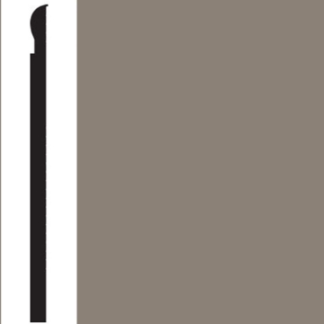 Picture of Roppe - Contours Wall Base 85 Fashion 6.25 Beigewood
