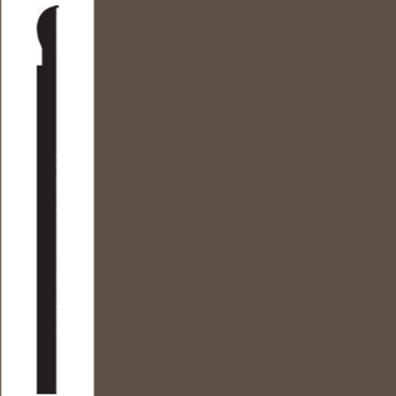 Picture of Roppe - Contours Wall Base 85 Fashion 6.25 Light Brown