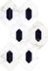 Picture of Happy Floors - Kobe Legend Mosaic Borghini Polished