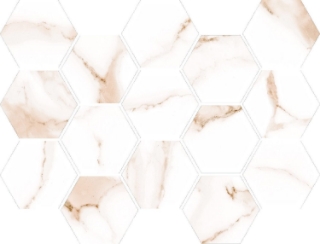 Picture of Happy Floors - Alsacia Hexagon Alsacia Gold