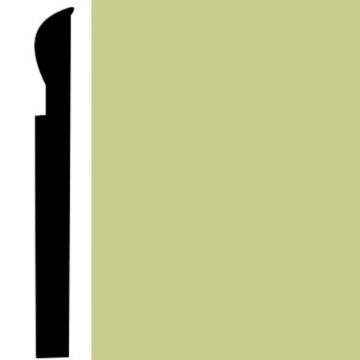 Picture of Roppe - Pinnacle Plus Wall Base 05 Contrive Pear Green
