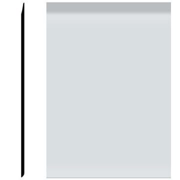 Picture of Roppe - Pinnacle Plus Wall Base 35 Sleek Iceberg