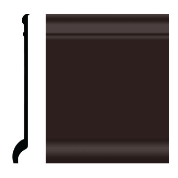 Picture of Roppe - Pinnacle Plus Wall Base 90 Intrigue Brown