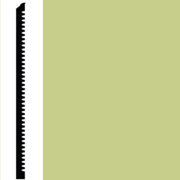 Picture of Roppe - Pinnacle Plus Wall Base 65 Vertical Pear Green