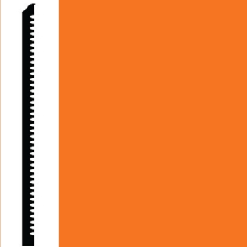 Picture of Roppe - Pinnacle Plus Wall Base 65 Vertical Citrus