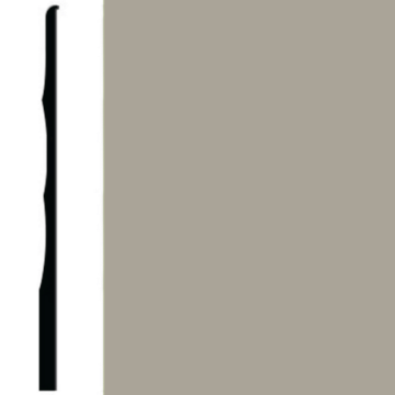 Picture of Roppe - Pinnacle Plus Wall Base 50 Impressions Ashen