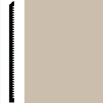Picture of Roppe - Pinnacle Plus Wall Base 65 Vertical Buff