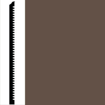 Picture of Roppe - Pinnacle Plus Wall Base 65 Vertical Biscotti