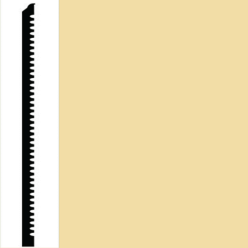 Picture of Roppe - Pinnacle Plus Wall Base 65 Vertical Buttercup