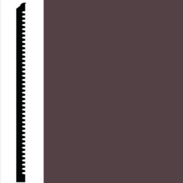 Picture of Roppe - Pinnacle Plus Wall Base 65 Vertical Carob