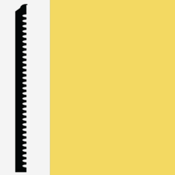 Picture of Roppe - Pinnacle Plus Wall Base 75 Level Daffodil